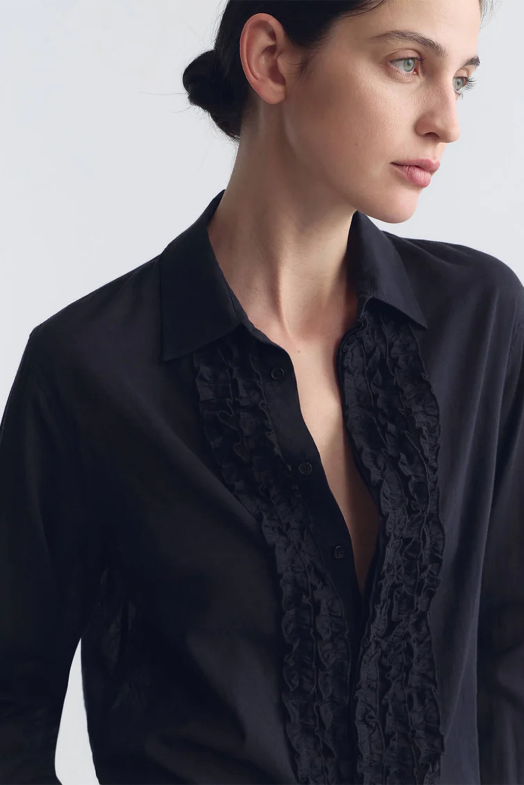 Nathael Ruffle Shirt