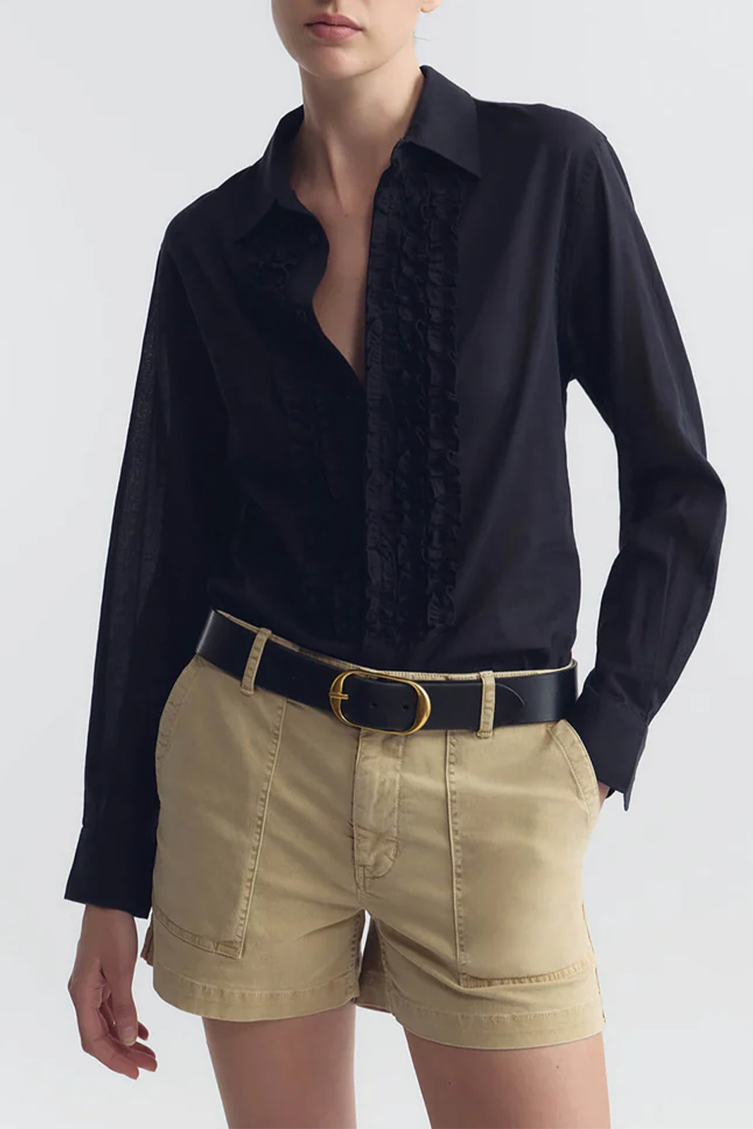 Nathael Ruffle Shirt
