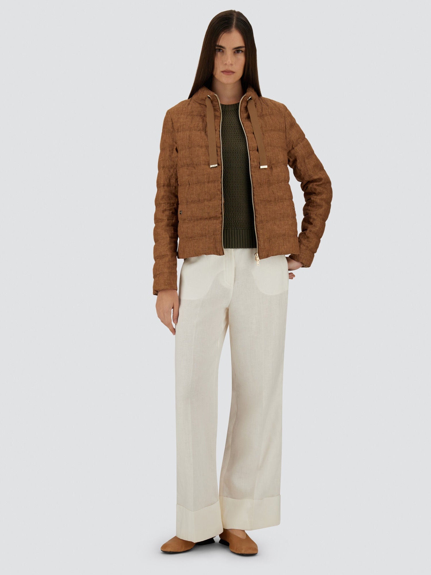 New Lined Quiled Short Jacket