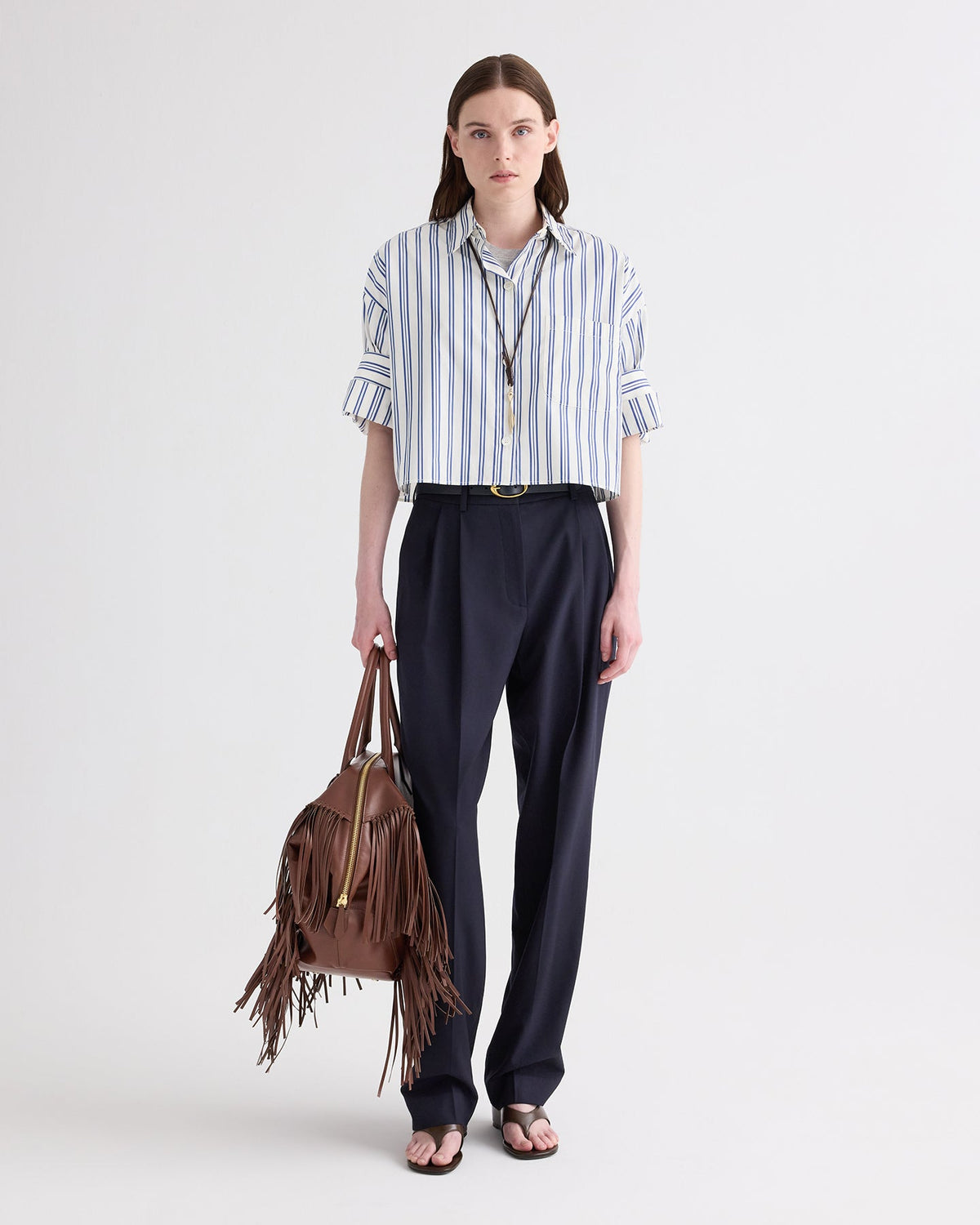 Next Ex Shirt - Ivory / Multi