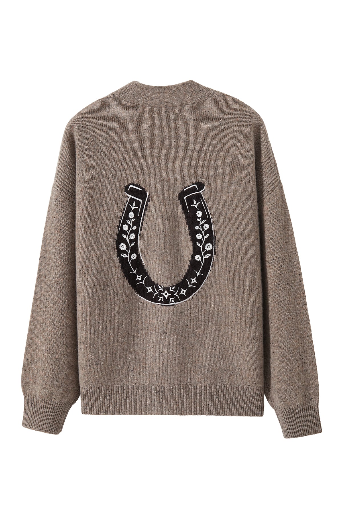 Noriko Cashmere Horse Cardigan
