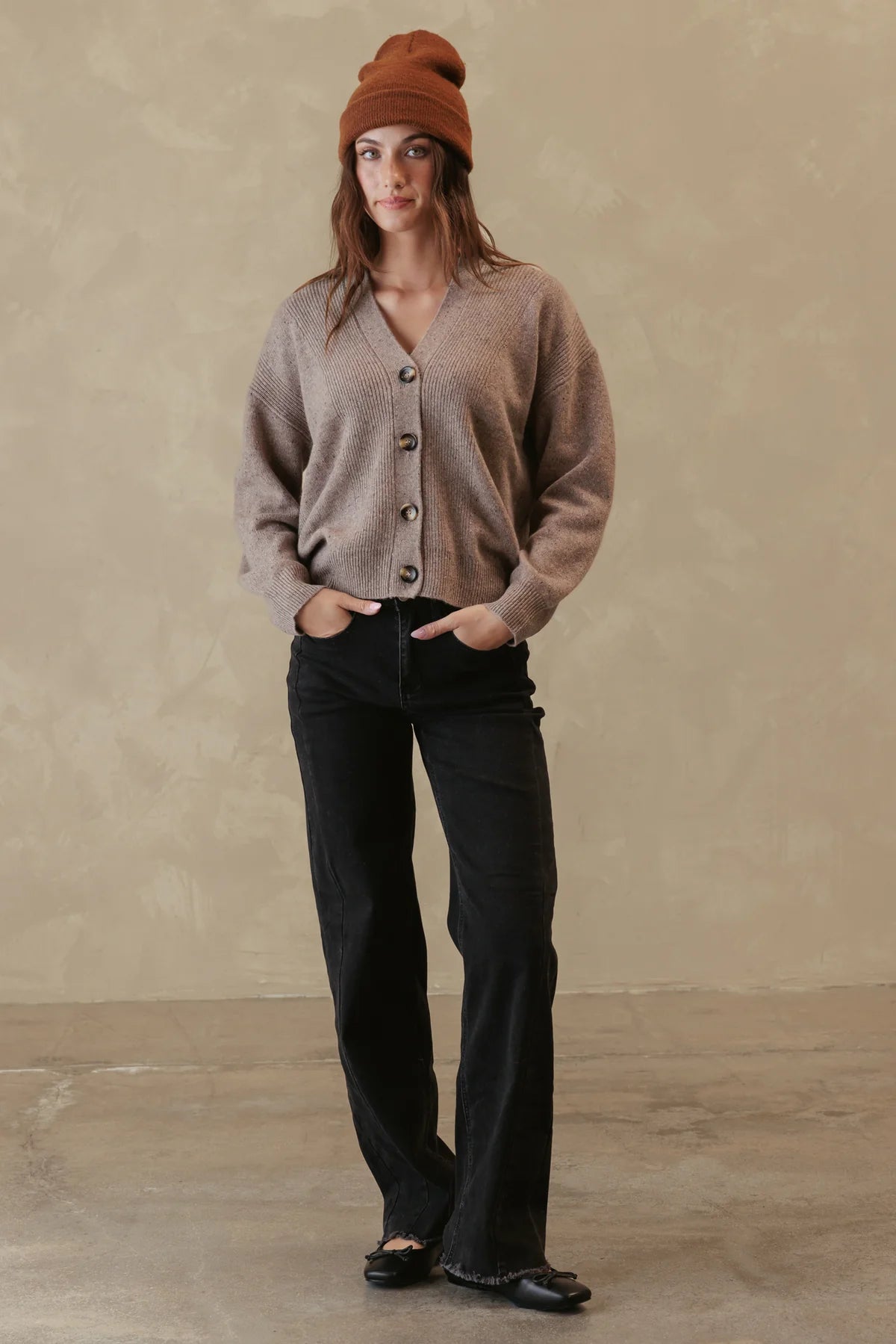 Noriko Cashmere Horse Cardigan