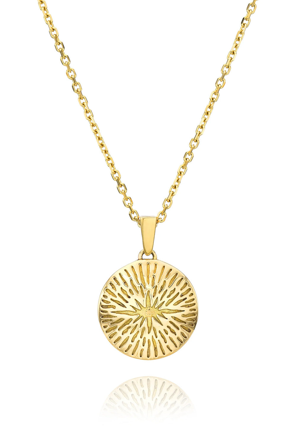 Nude Enamel Pendant
