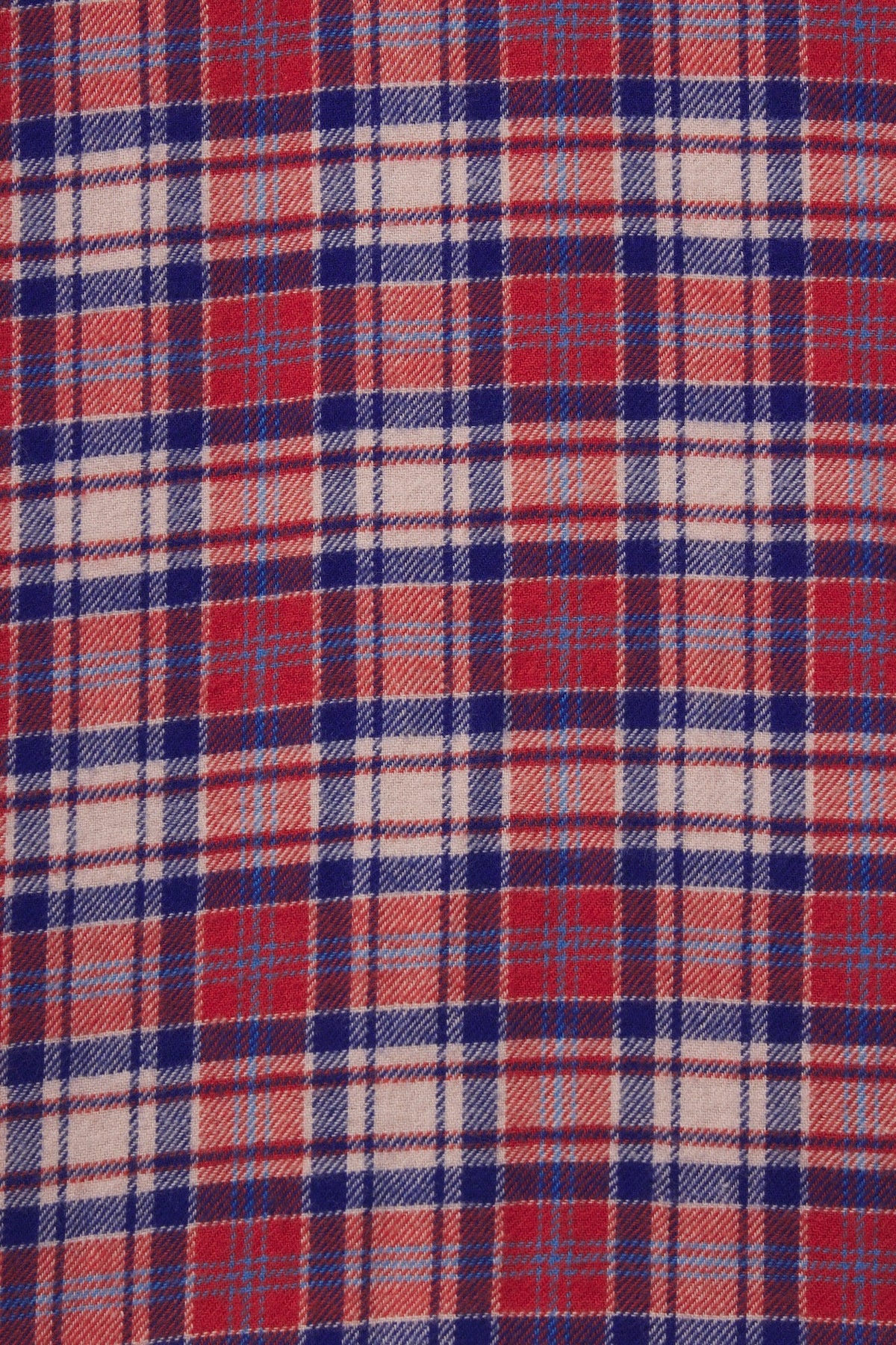 Pauline Blouse Lakeside Plaid fabric swatch