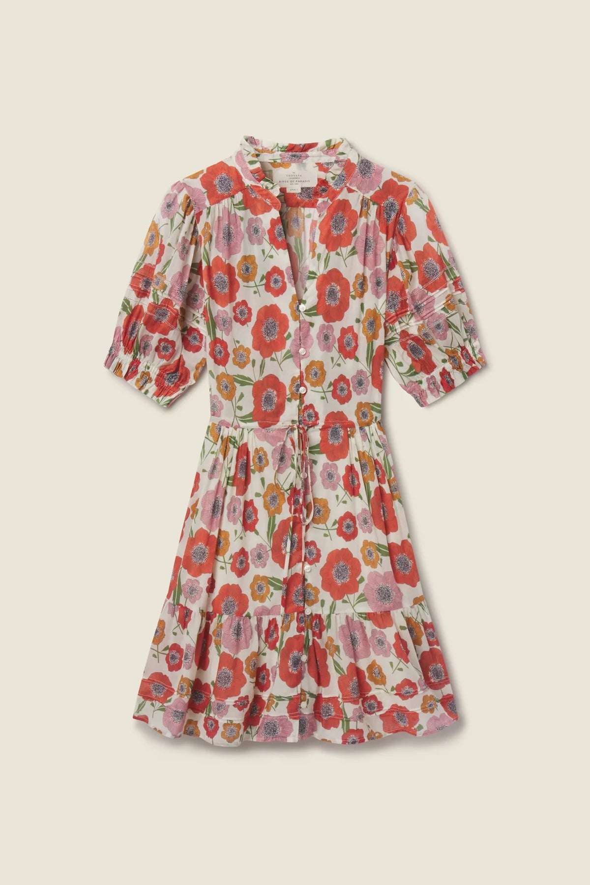 Phoebe Dress Poppy Costa