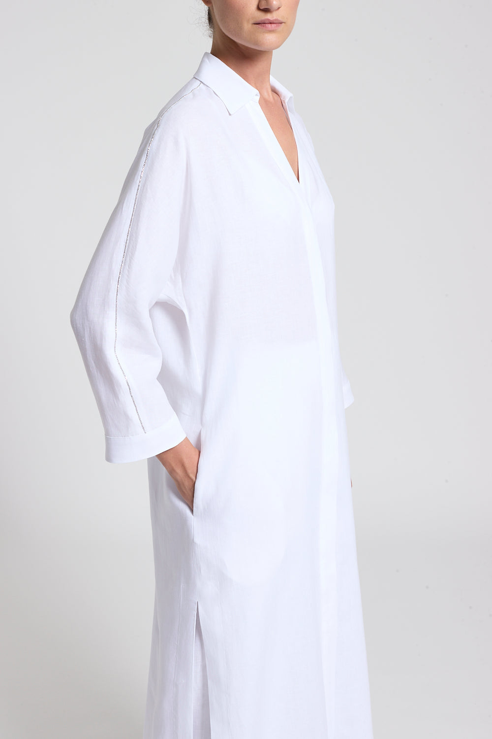 Piece Dyed Linen Dress