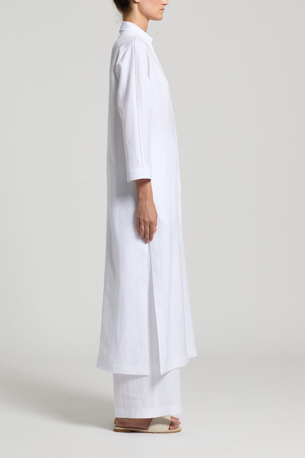 Piece Dyed Linen Dress