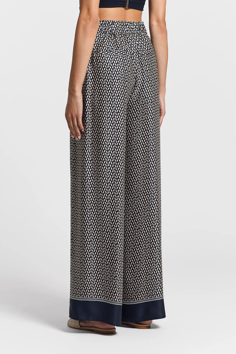 Printed Viscose Pants
