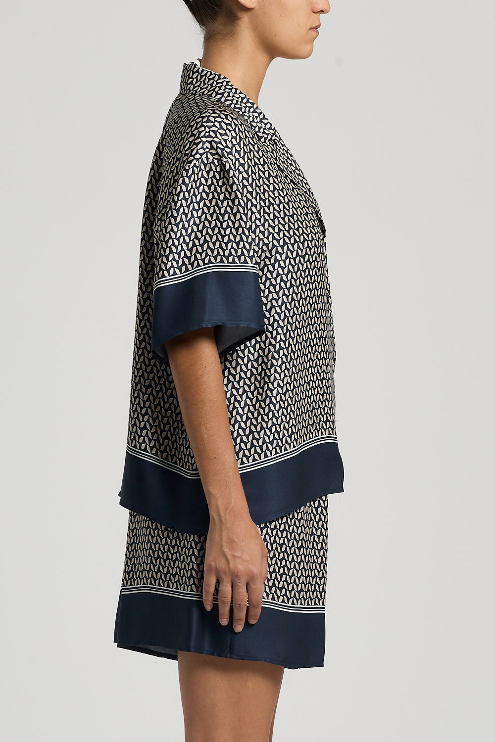 Printed Viscose Twill Shirt