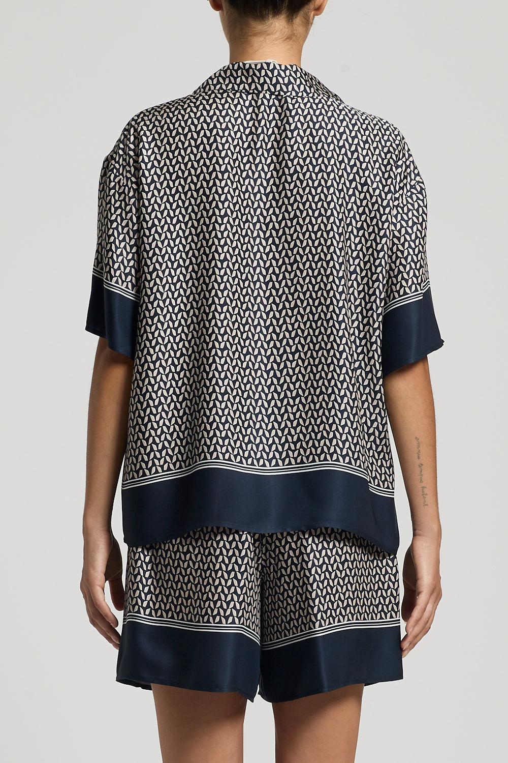 Printed Viscose Twill Shirt