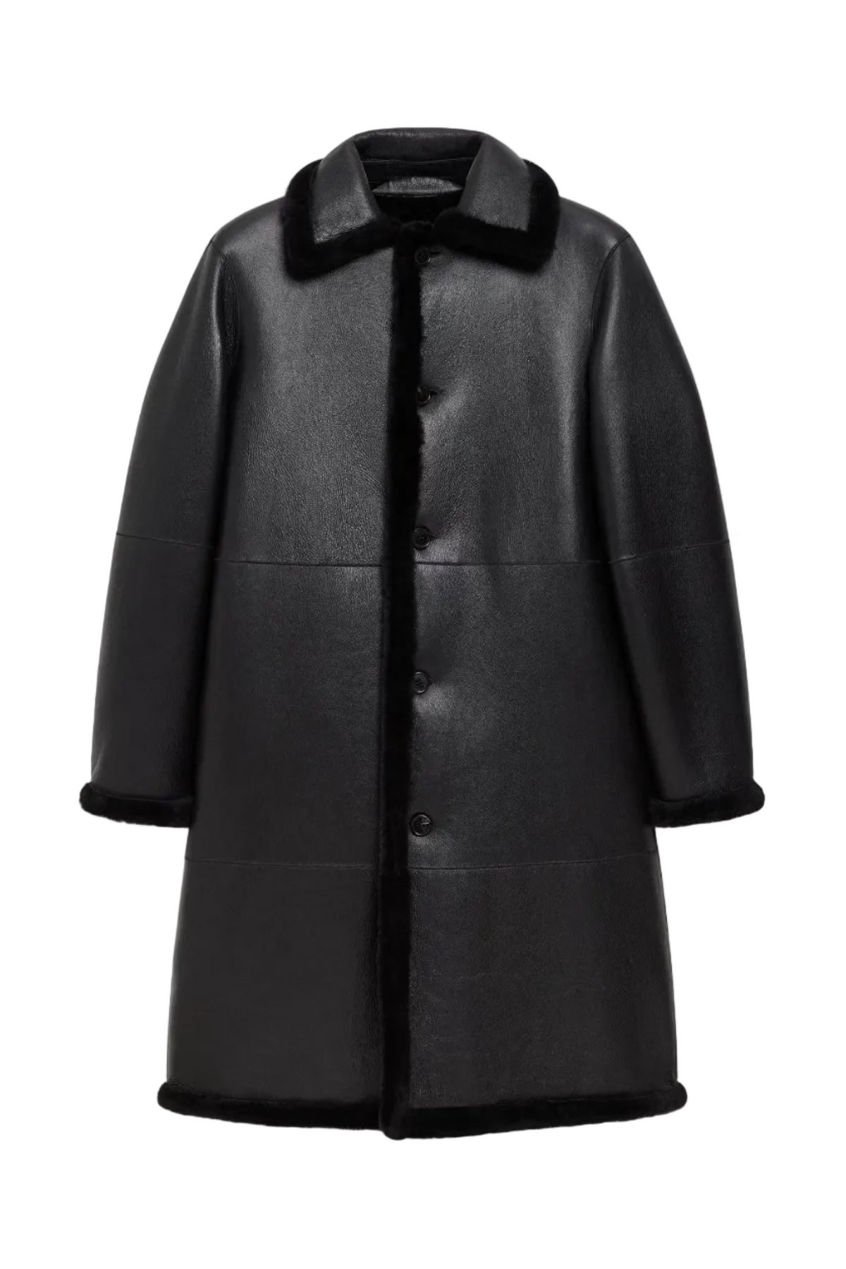 Reversible Shearling Trench
