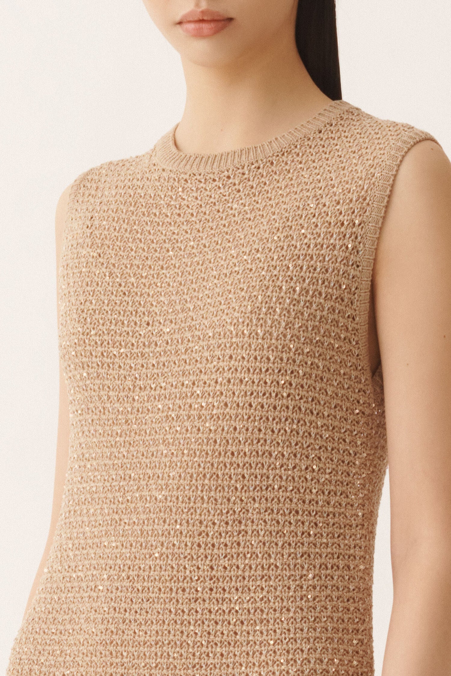 Sequin Knit Dress