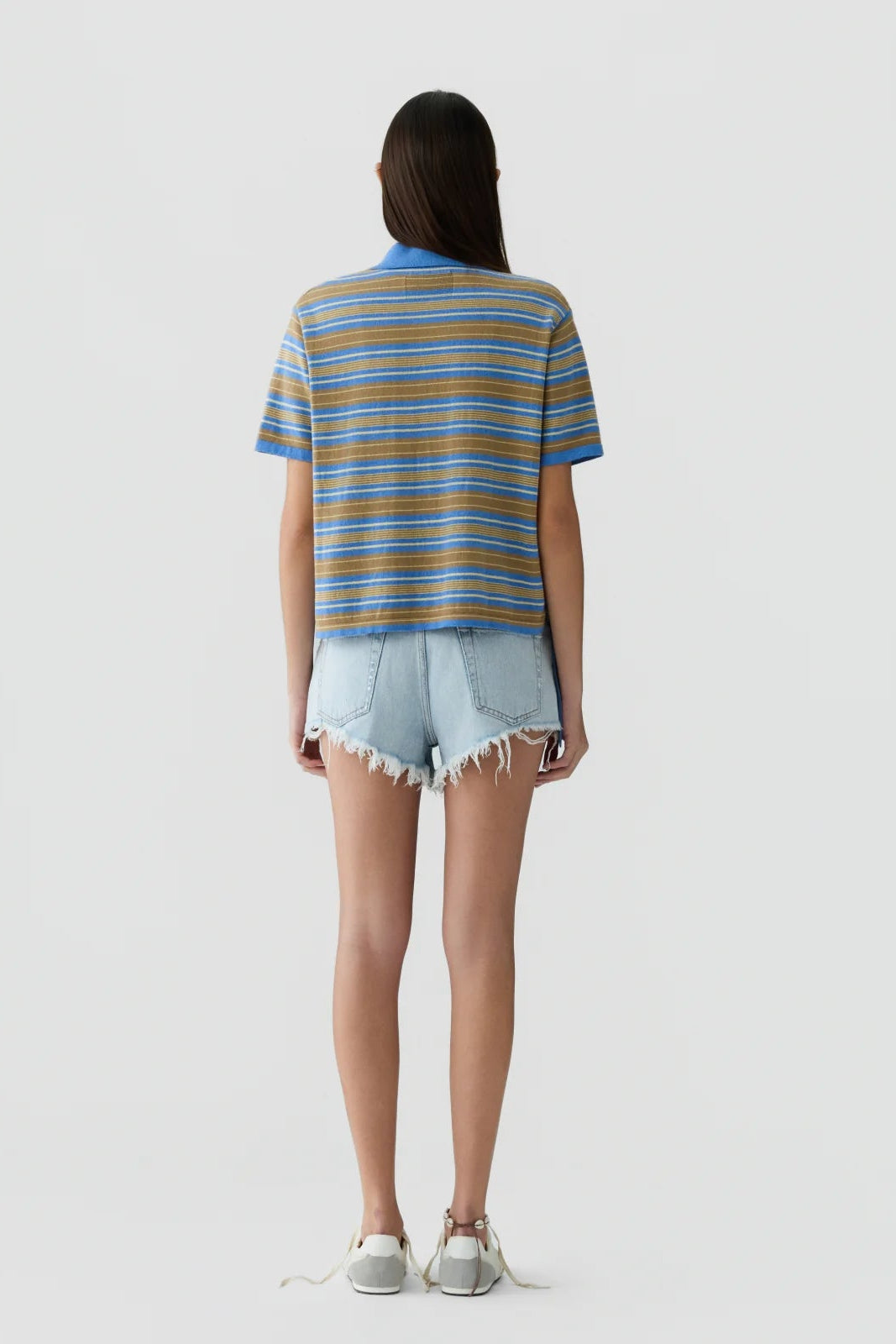 Short Sleeve Stripe Rugby