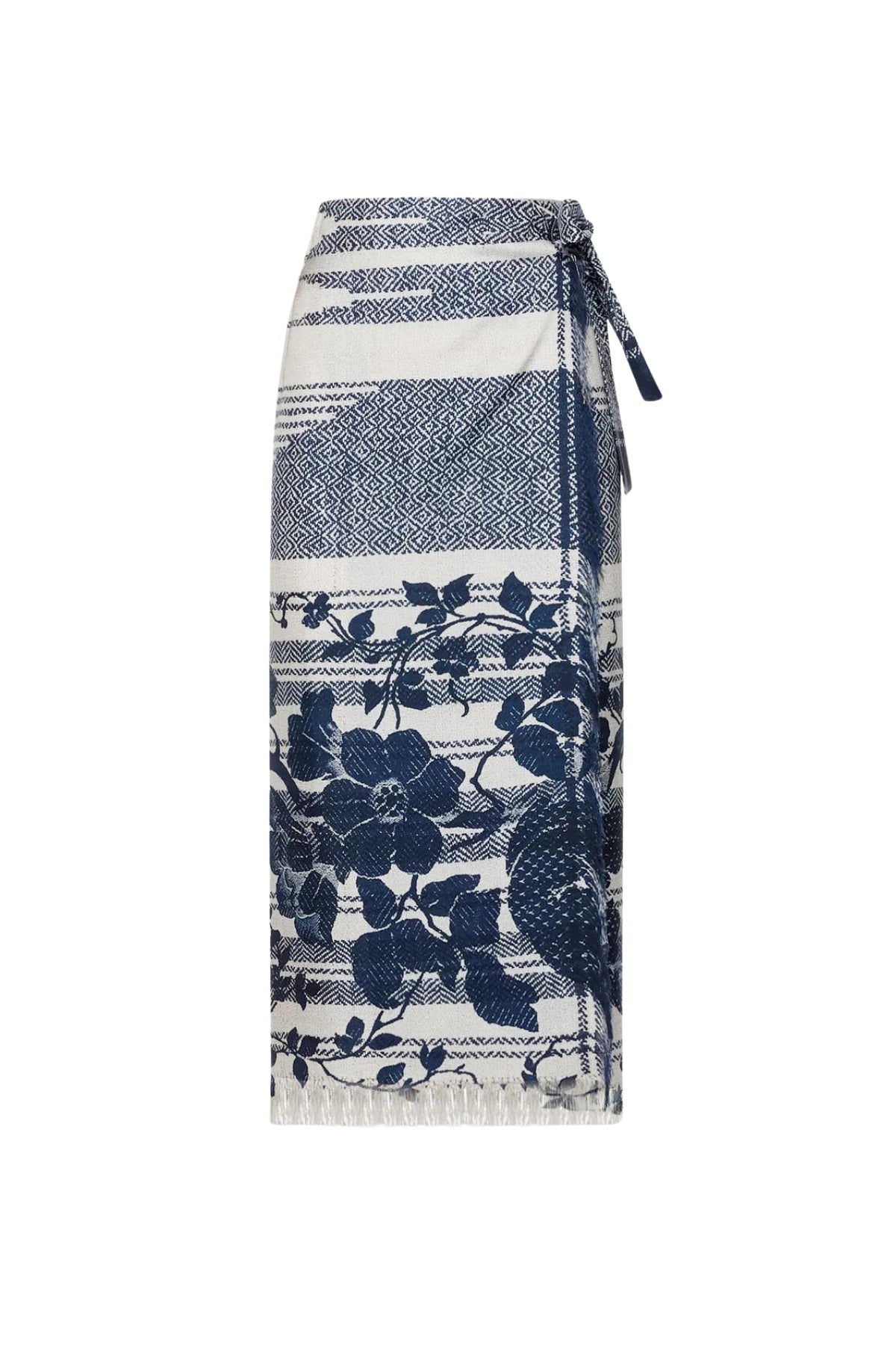Silk Wrap Skirt