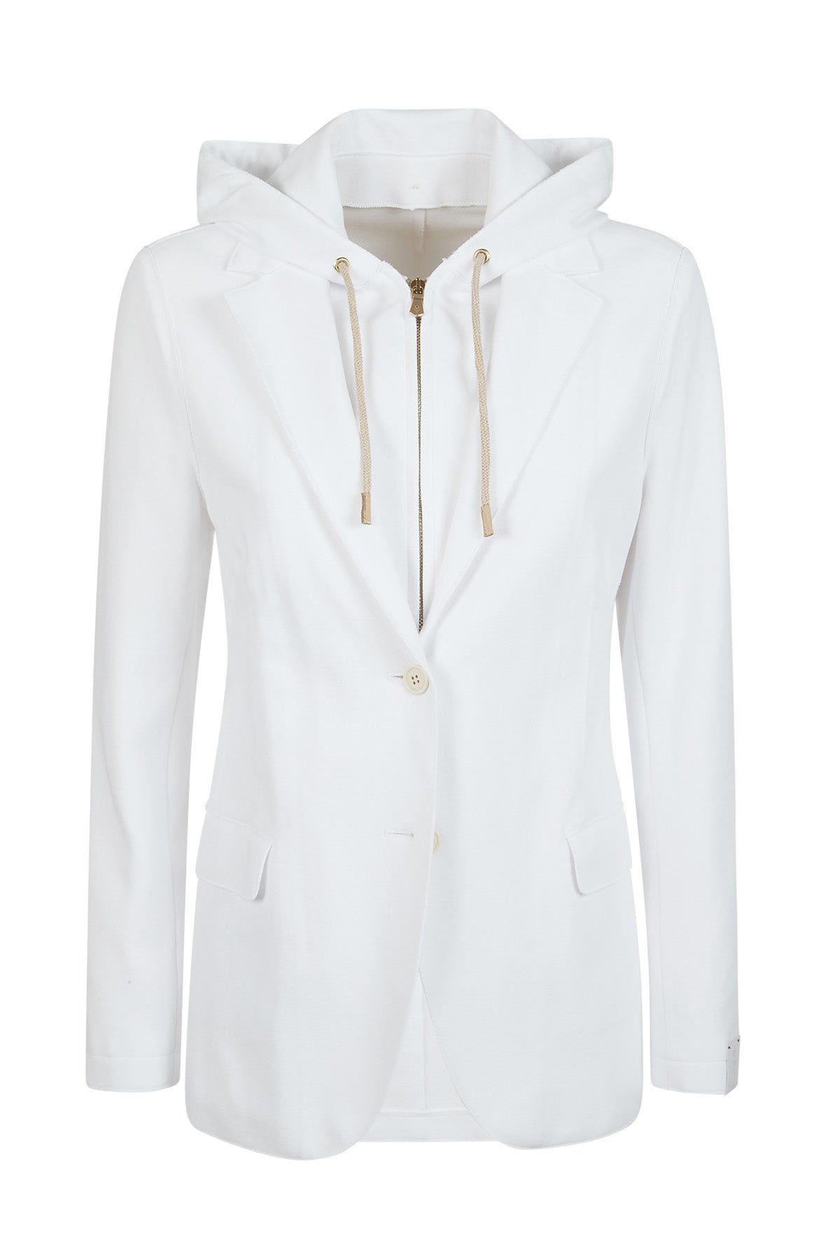Single Breasted Jacket w/Hood