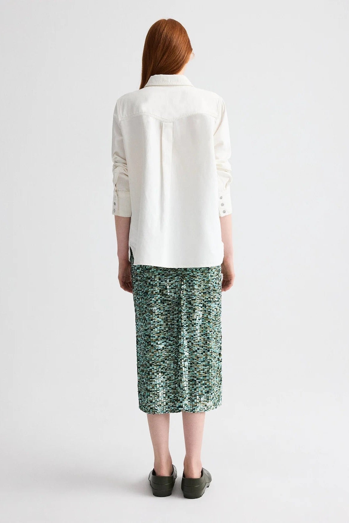 Sylkie Sequin Skirt