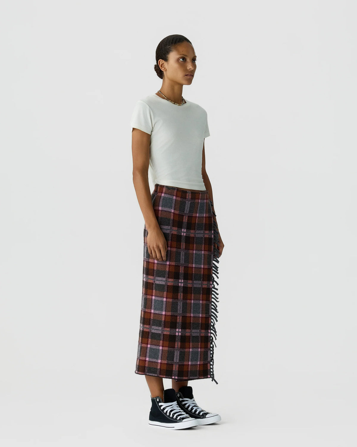 Tartan Wrap Skirt