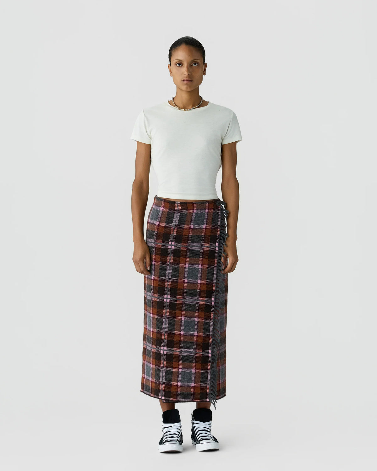 Tartan Wrap Skirt