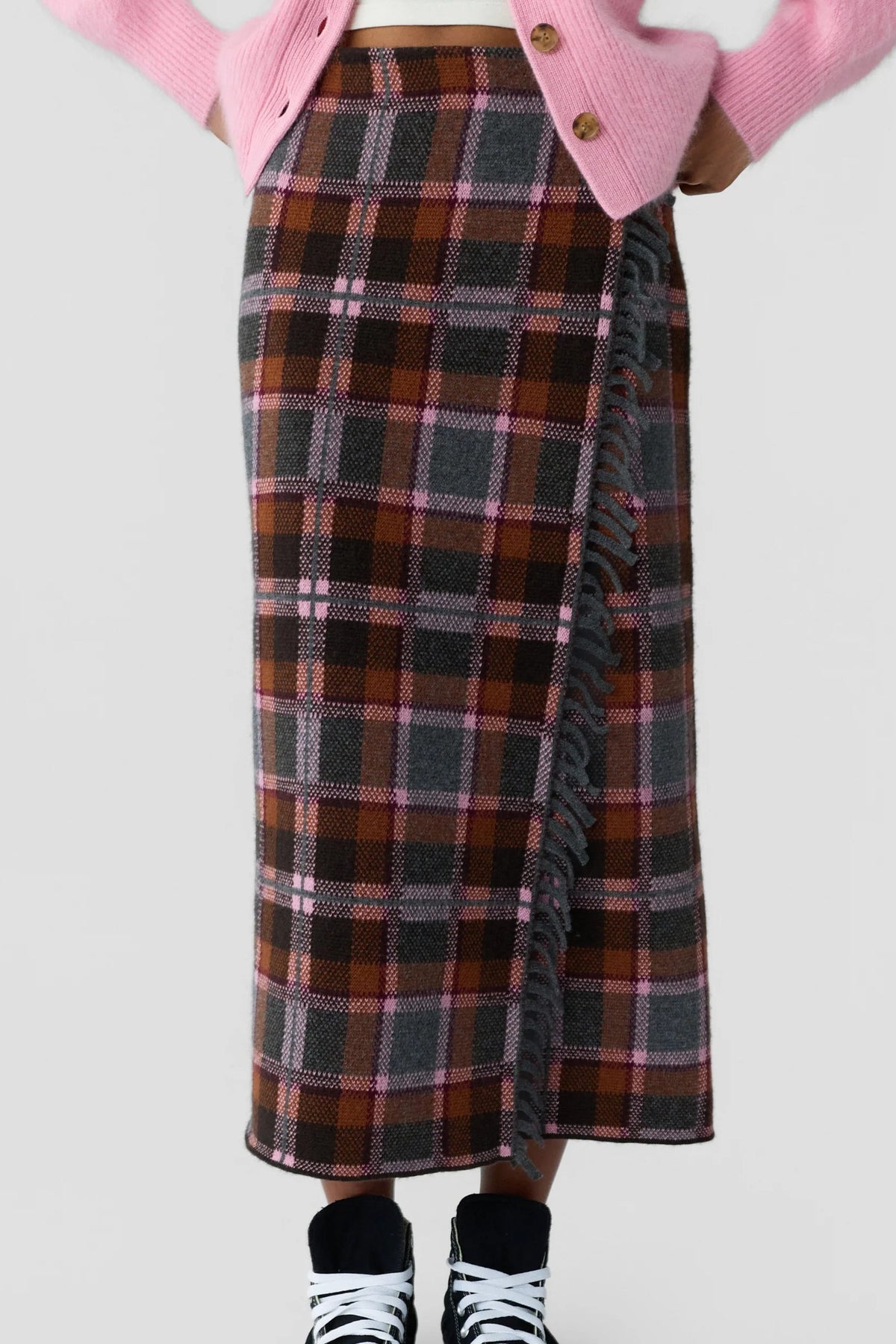 Tartan Wrap Skirt