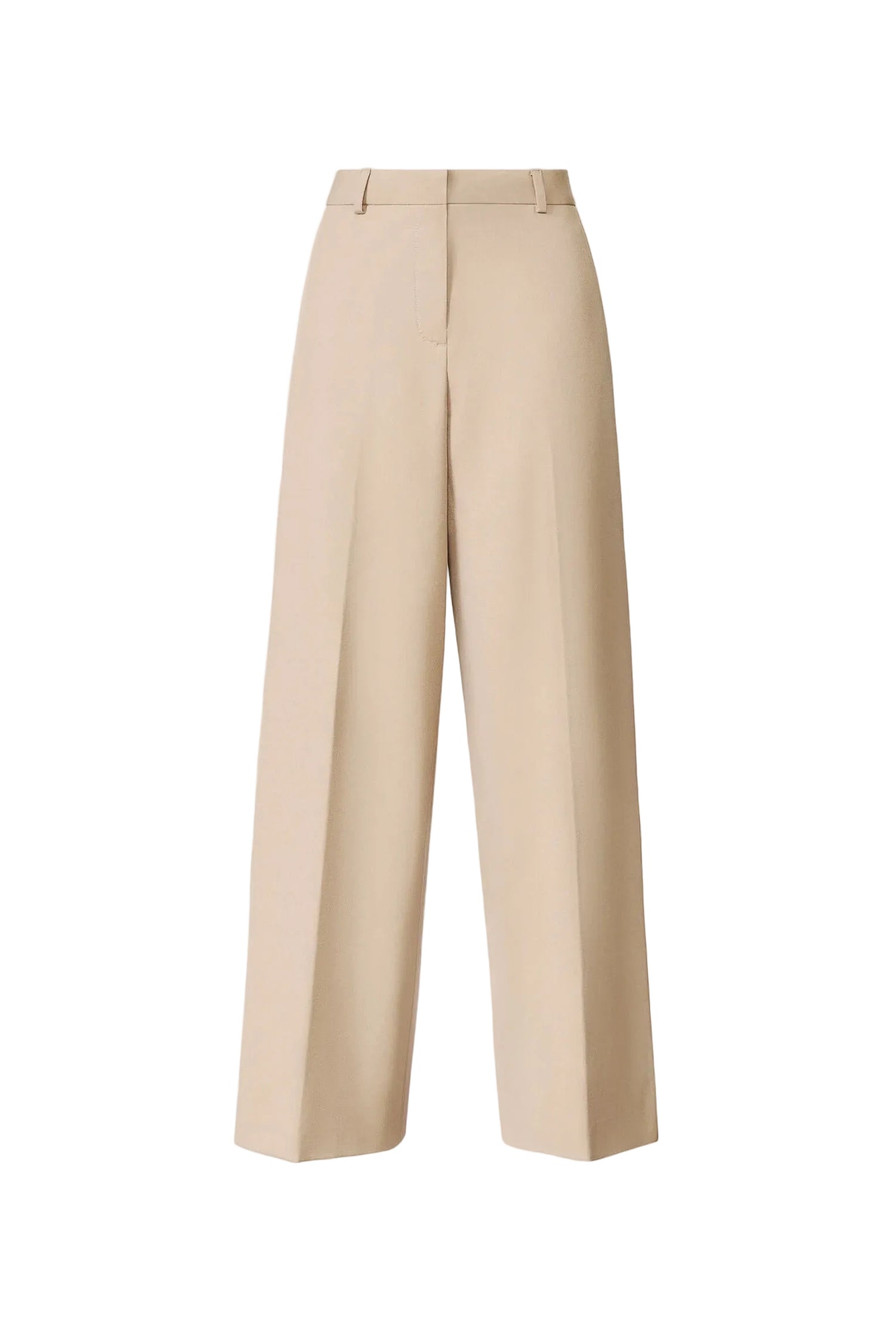 Tech Wool Wide Leg Trousers