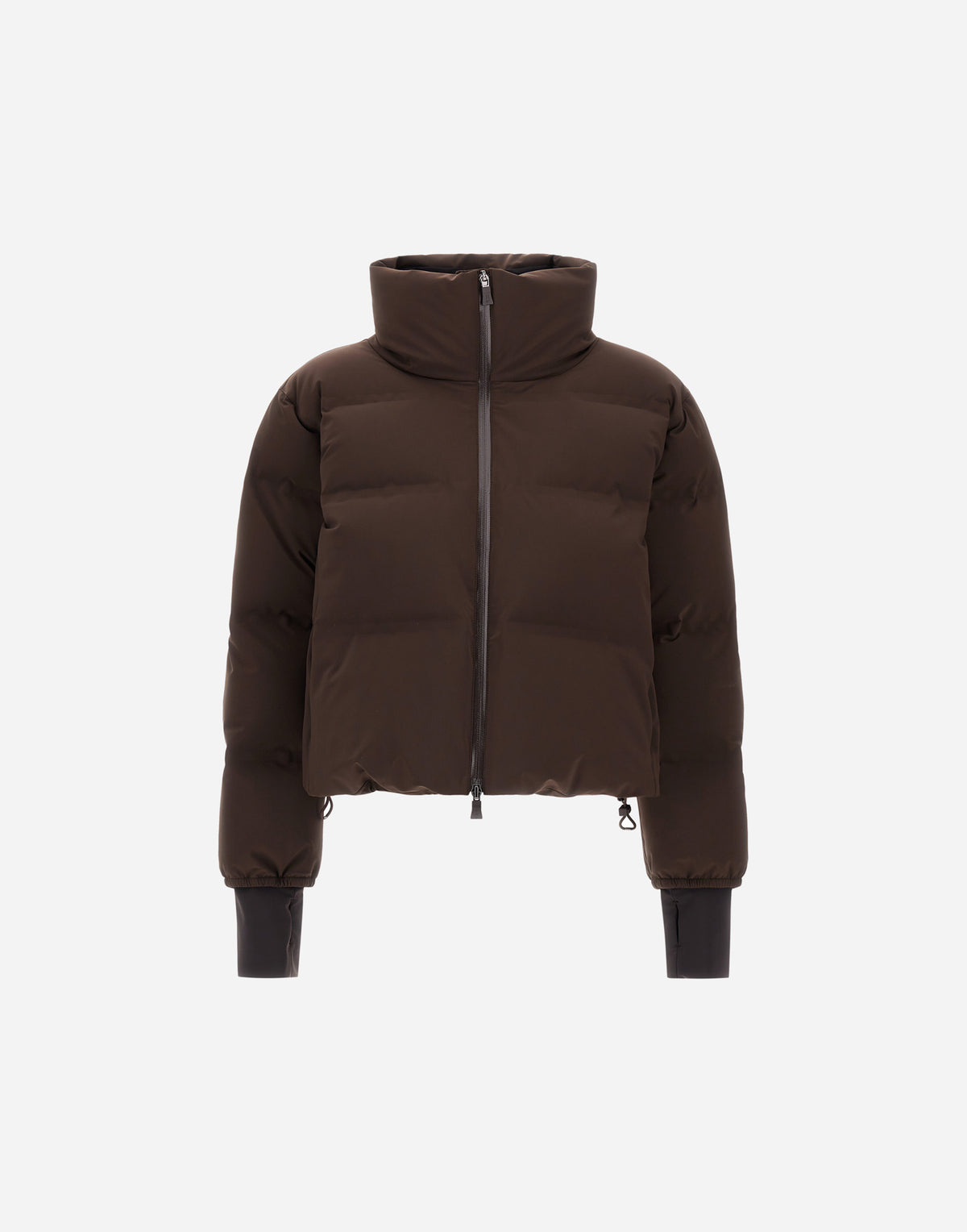 Herno PI002230D-8815 dark brown puffer jacket - ghost front