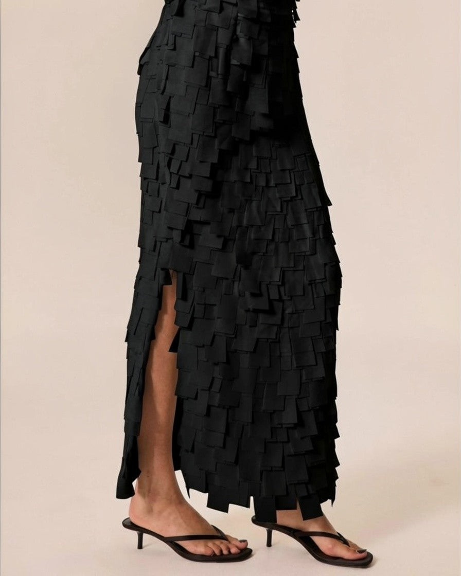 The Fringe Pencil Skirt