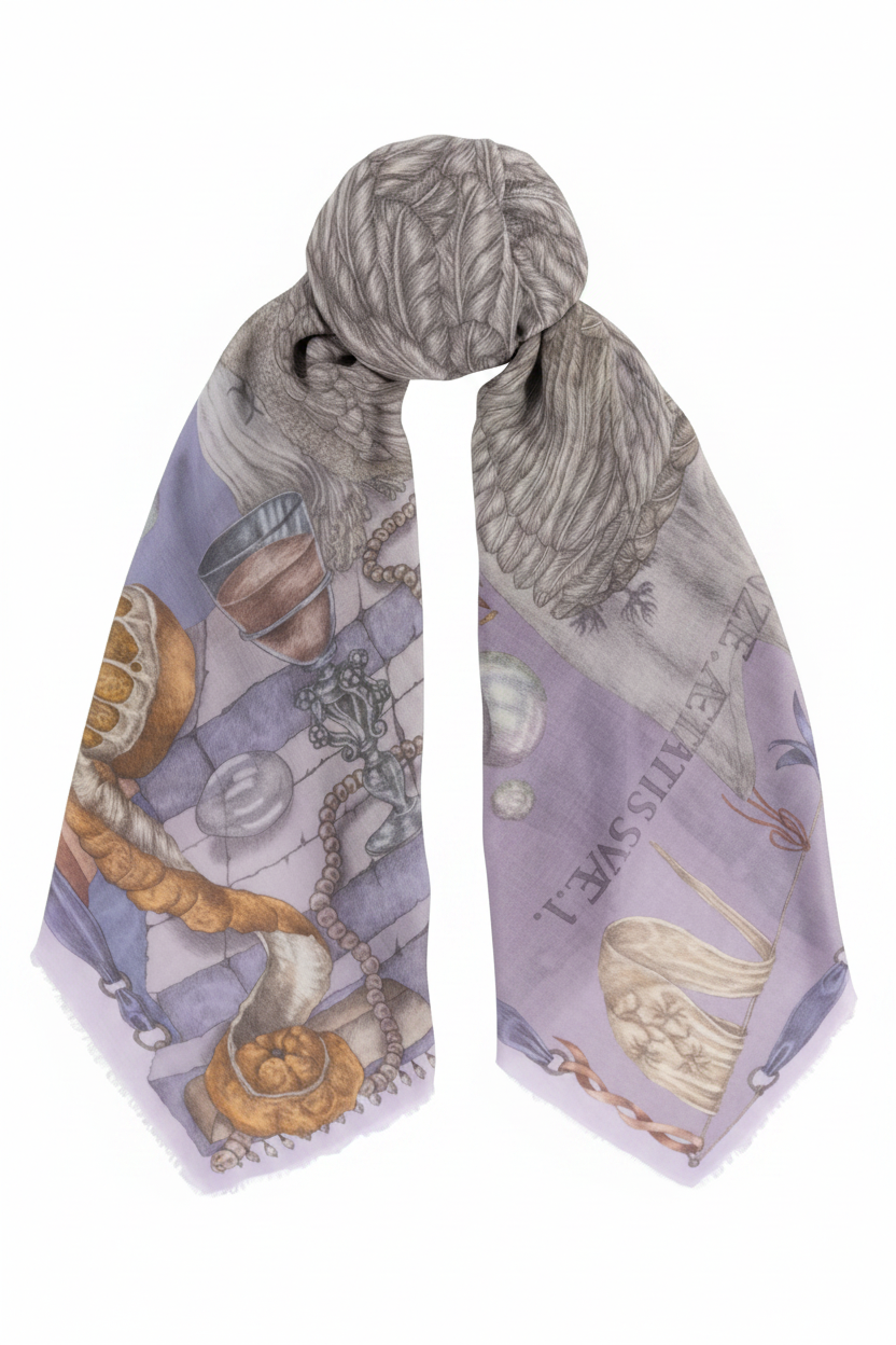 The Glass Swan 135X135 Cashmere