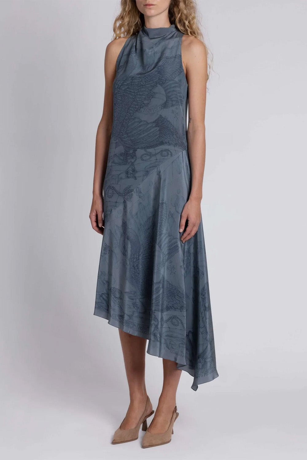 The Glass Swan Pencil Dress