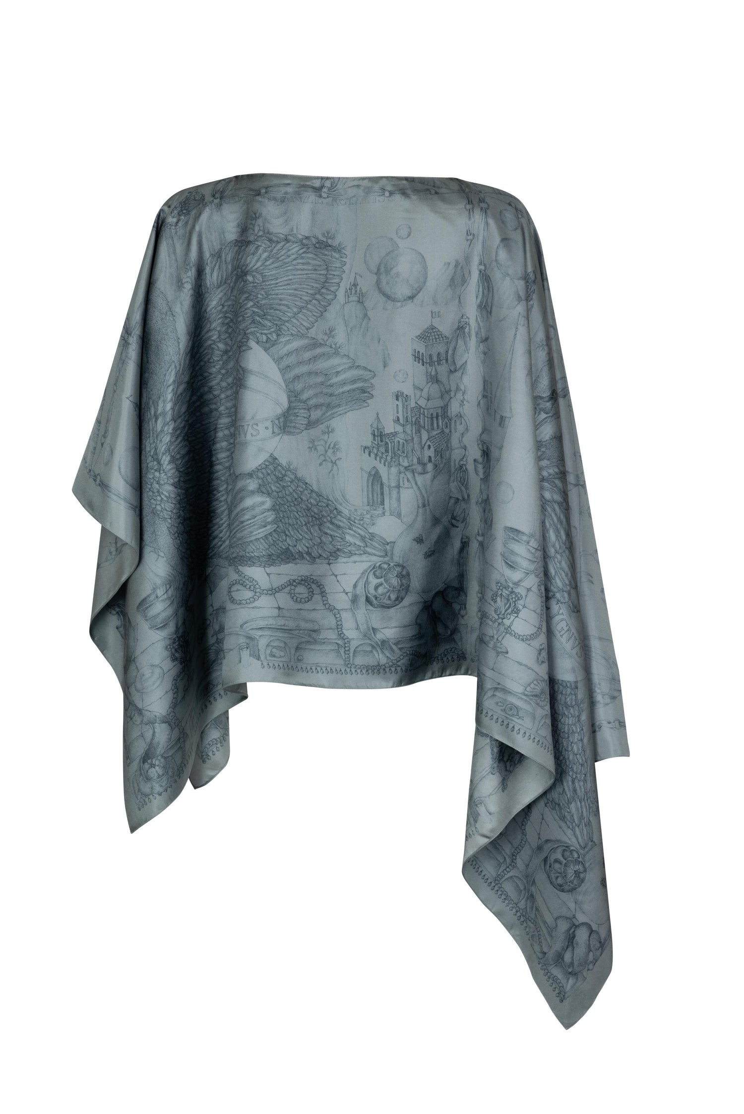 The Glass Swan - Pencil Slipover Top
