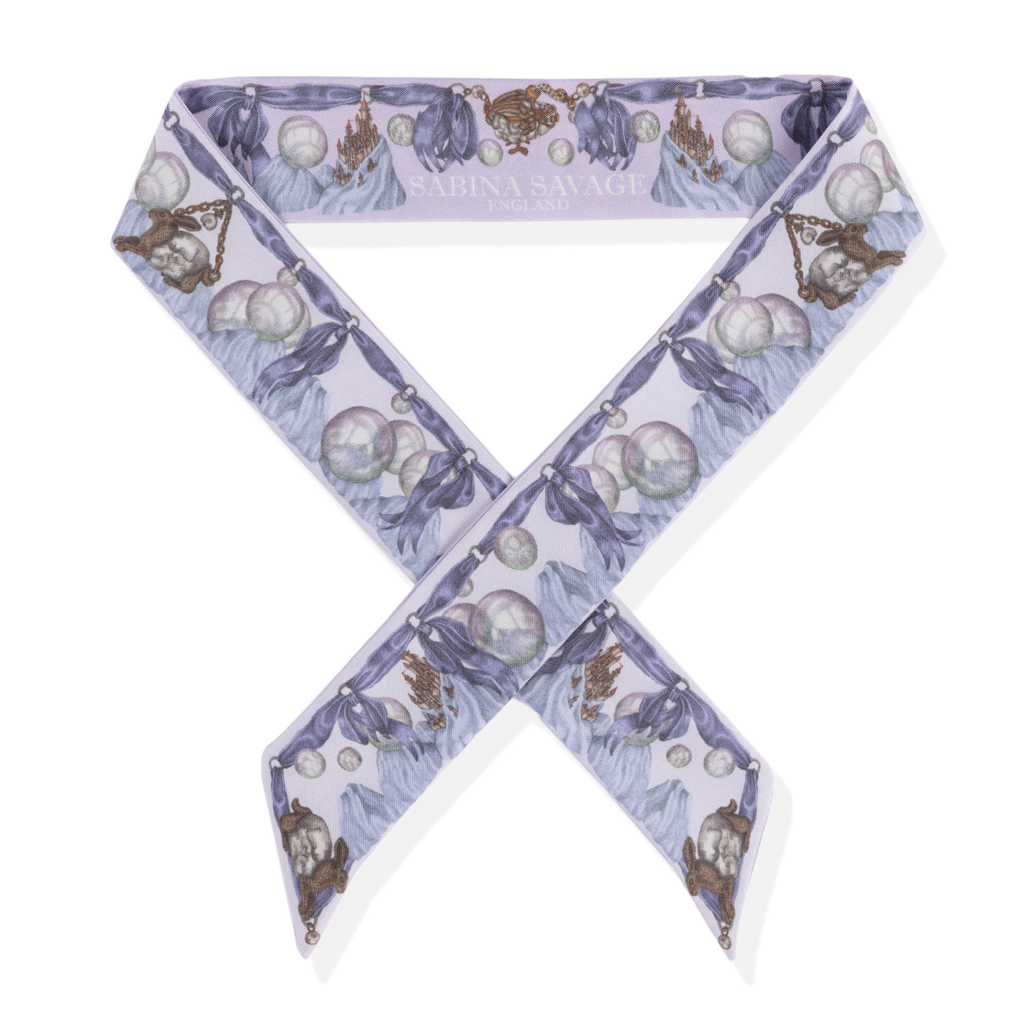 The Glass Swan Silk Ribbon