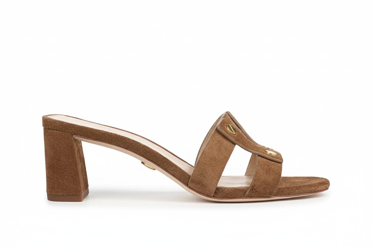 Via Suede Sandal