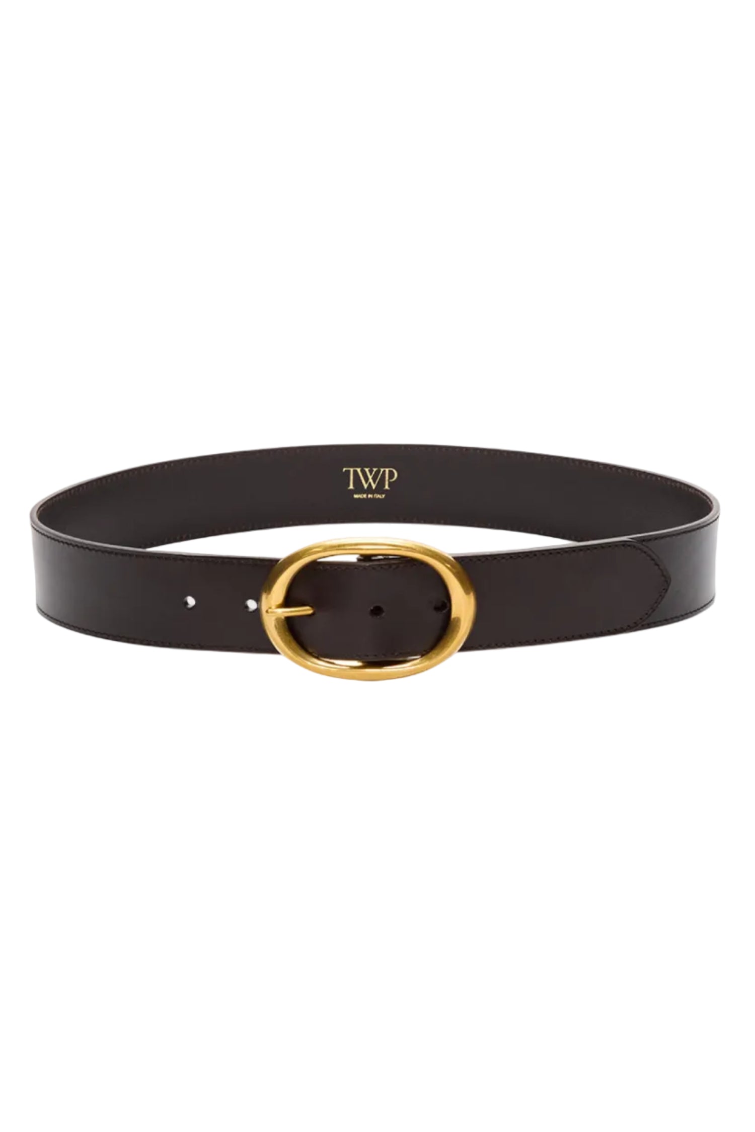 Wide Leather Belt - Dakota