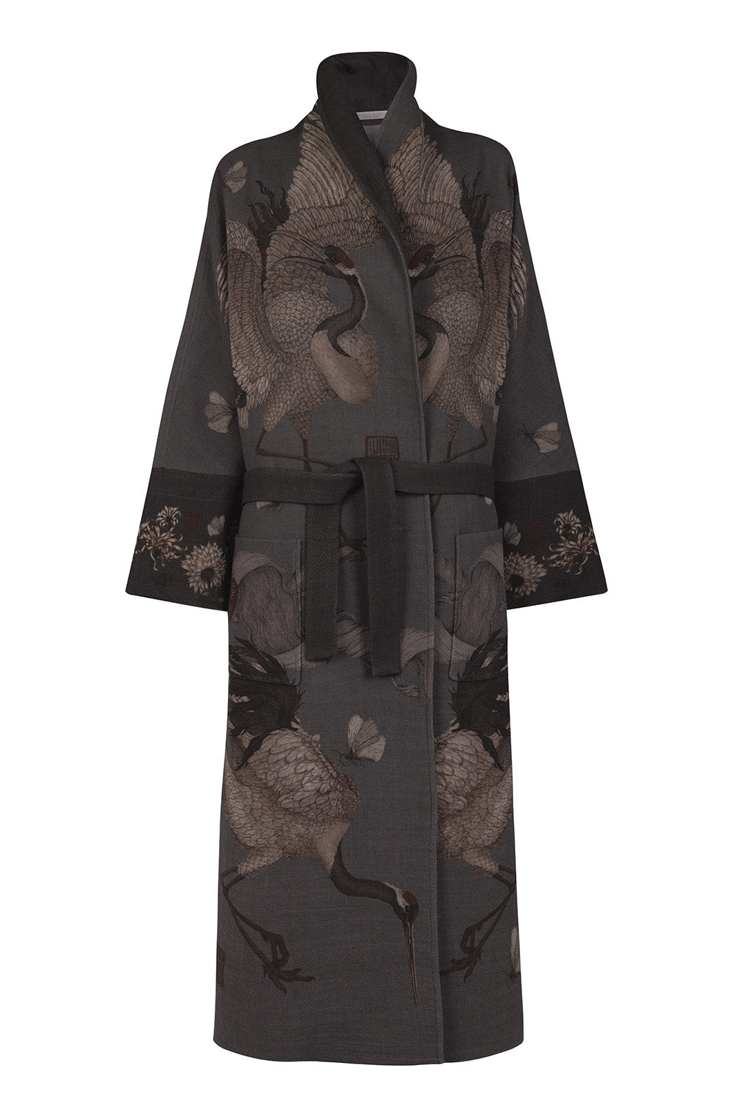 Wind Dancer - Heaven Caller Wool Wrap Coat