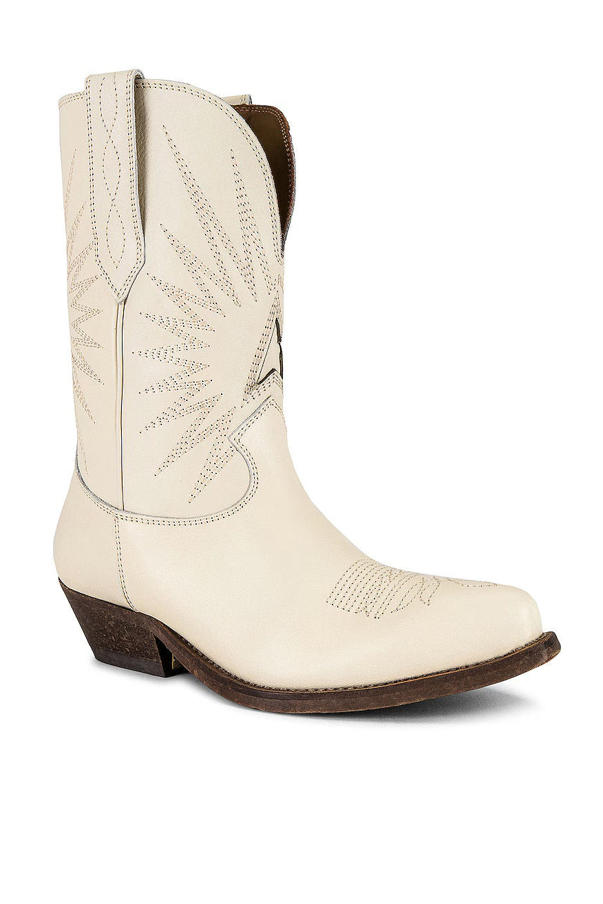 Wish Star Mid-Calf Cowboy Boots