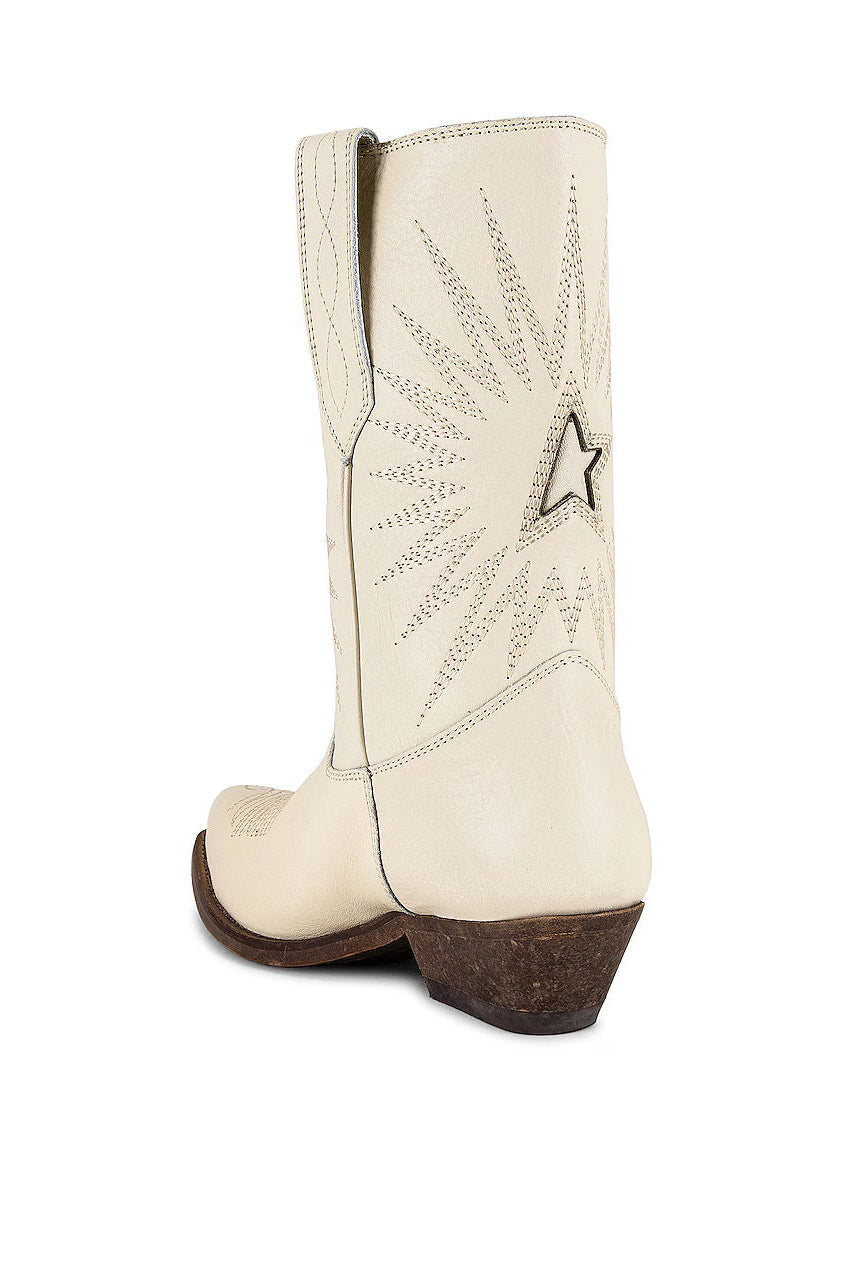 Wish Star Mid-Calf Cowboy Boots