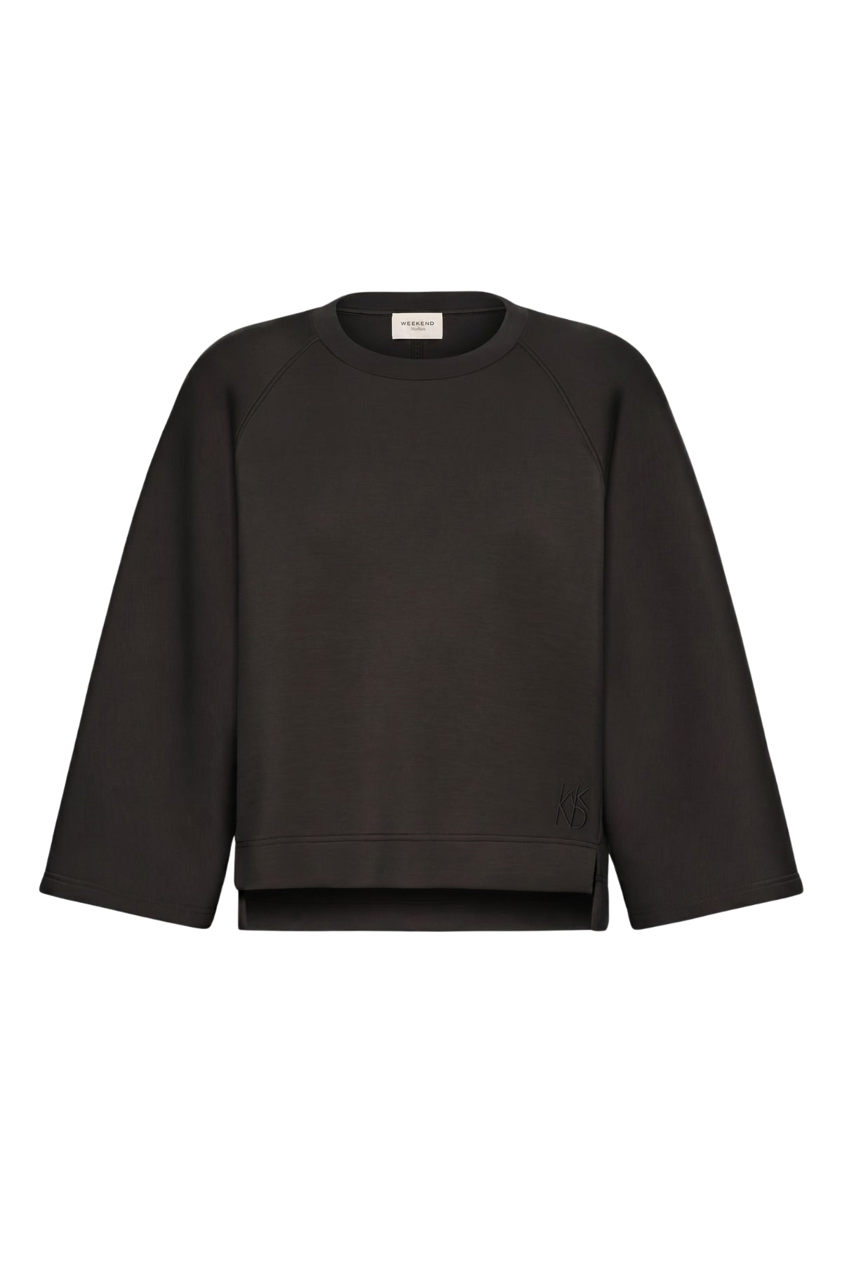 Wkdvasto Boxy Sweatshirt In Scuba Jersey