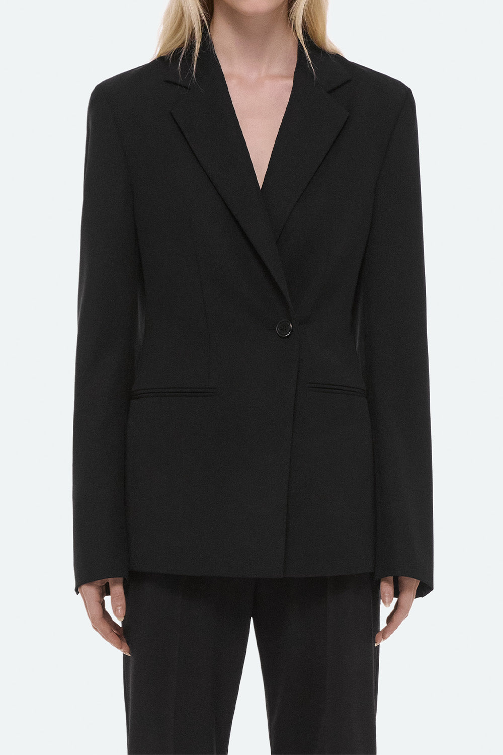 Wool Gabardine Blazer