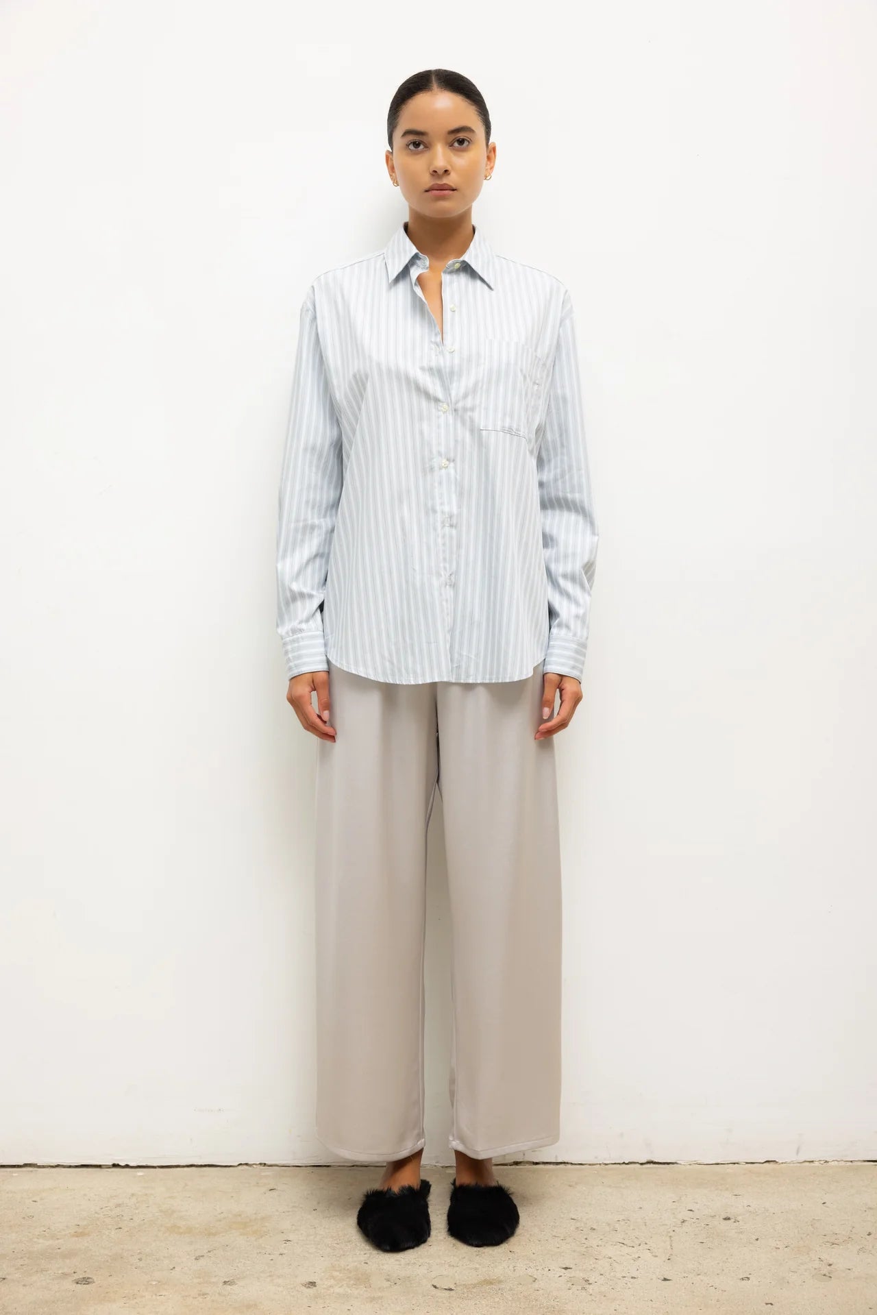 Yoshi Stripe Classic Button Down