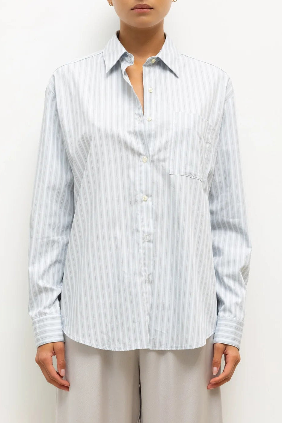 Yoshi Stripe Classic Button Down