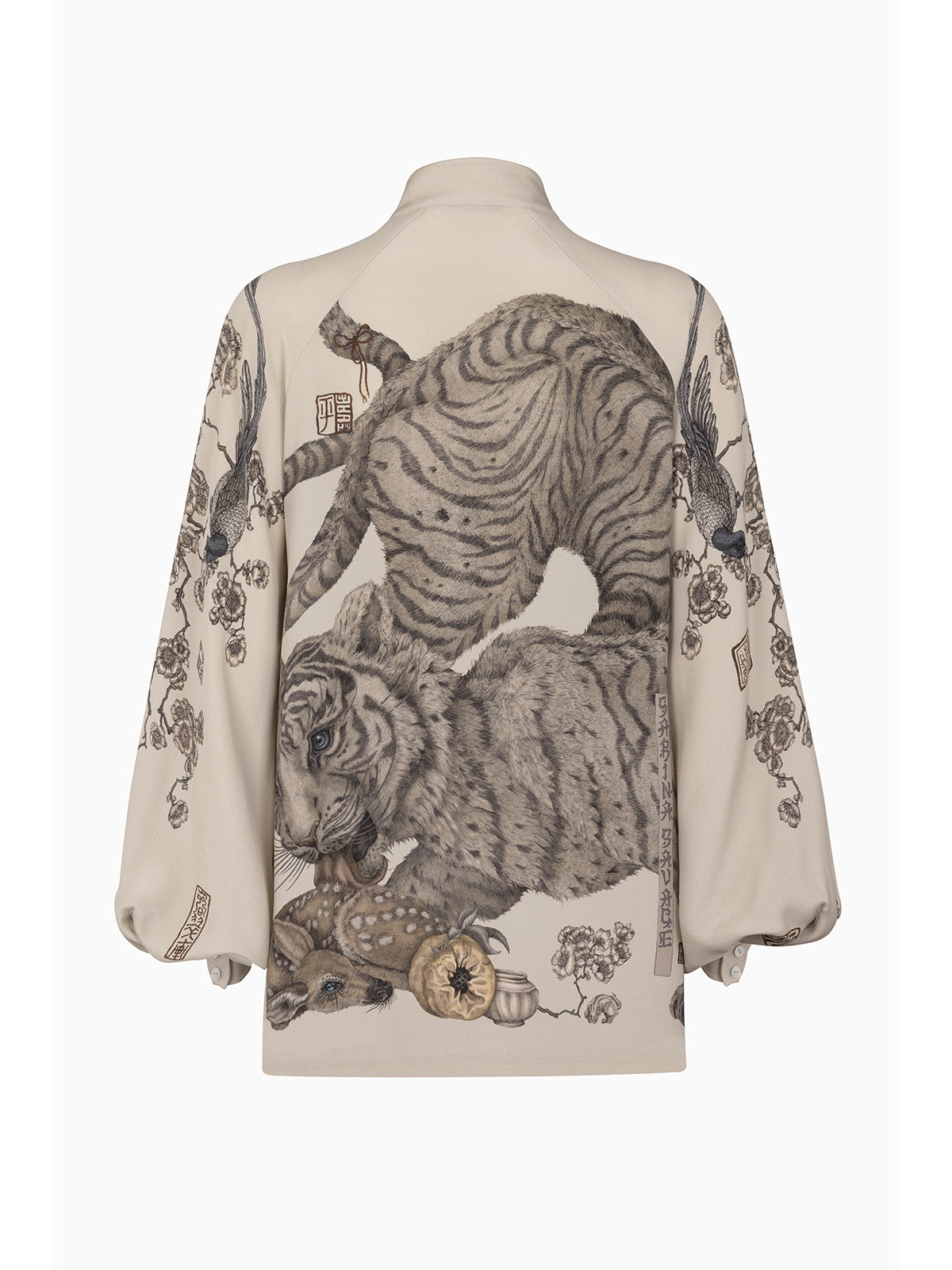 Zouyu, Cry The Deer Poet Sleeve Blouse