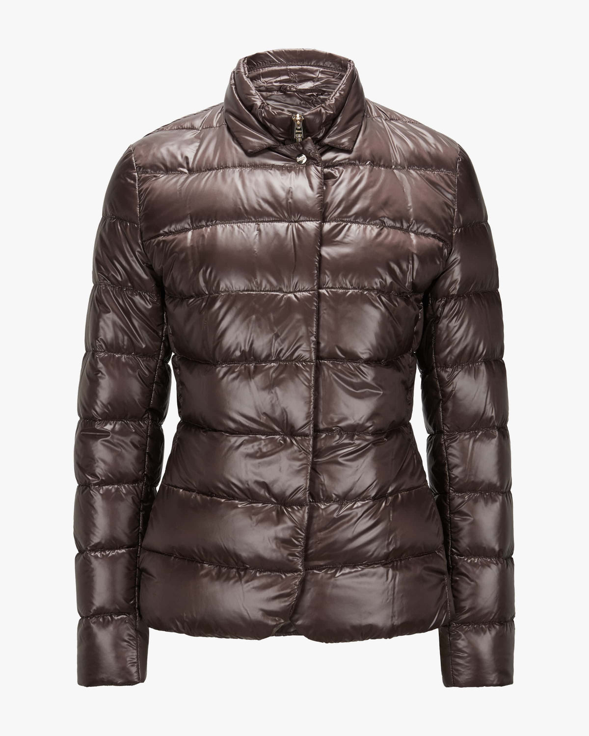 Herno Belted Blazer Dickey Down Puffer in Fondente