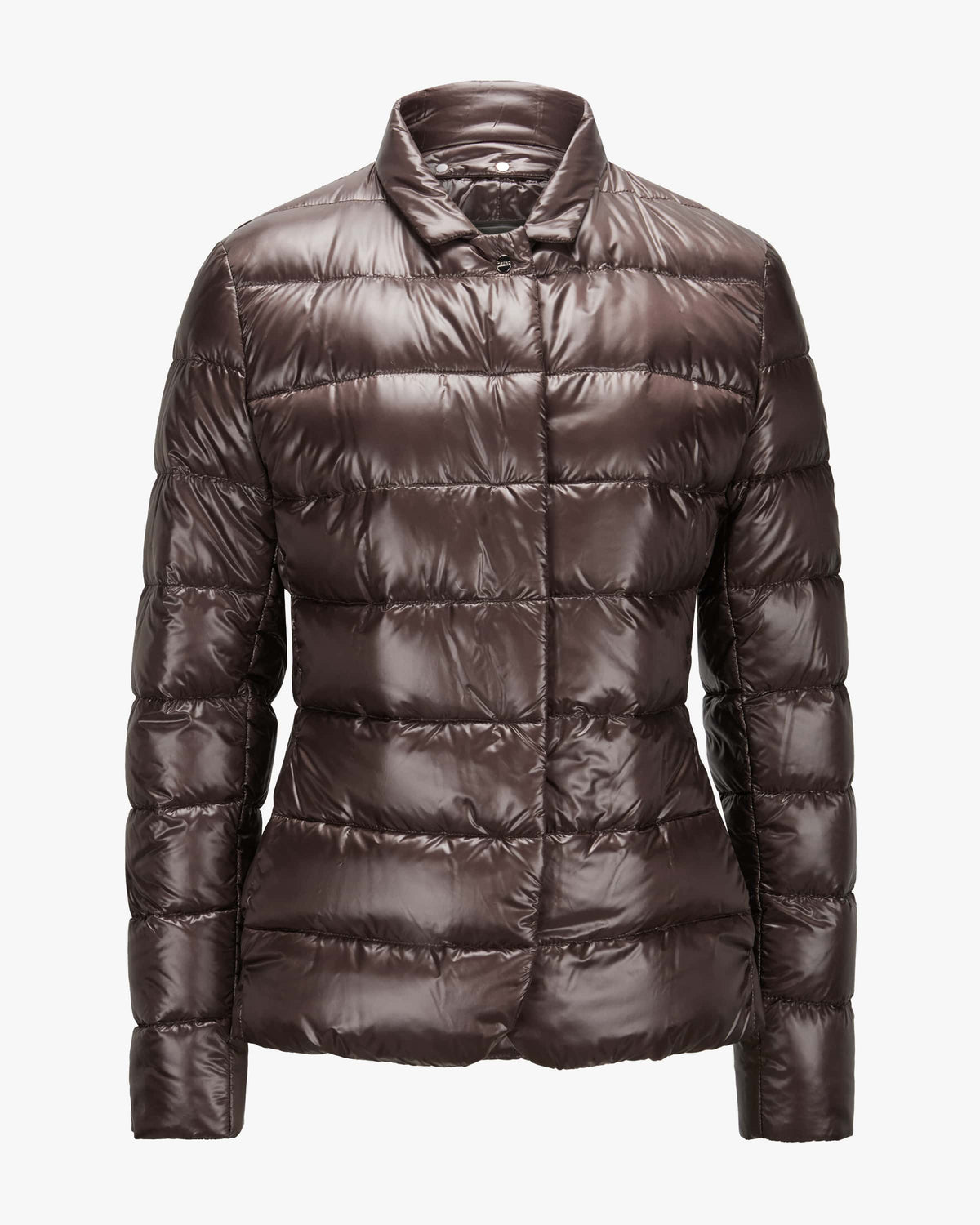 Herno Belted Blazer Dickey Down Puffer in Fondente