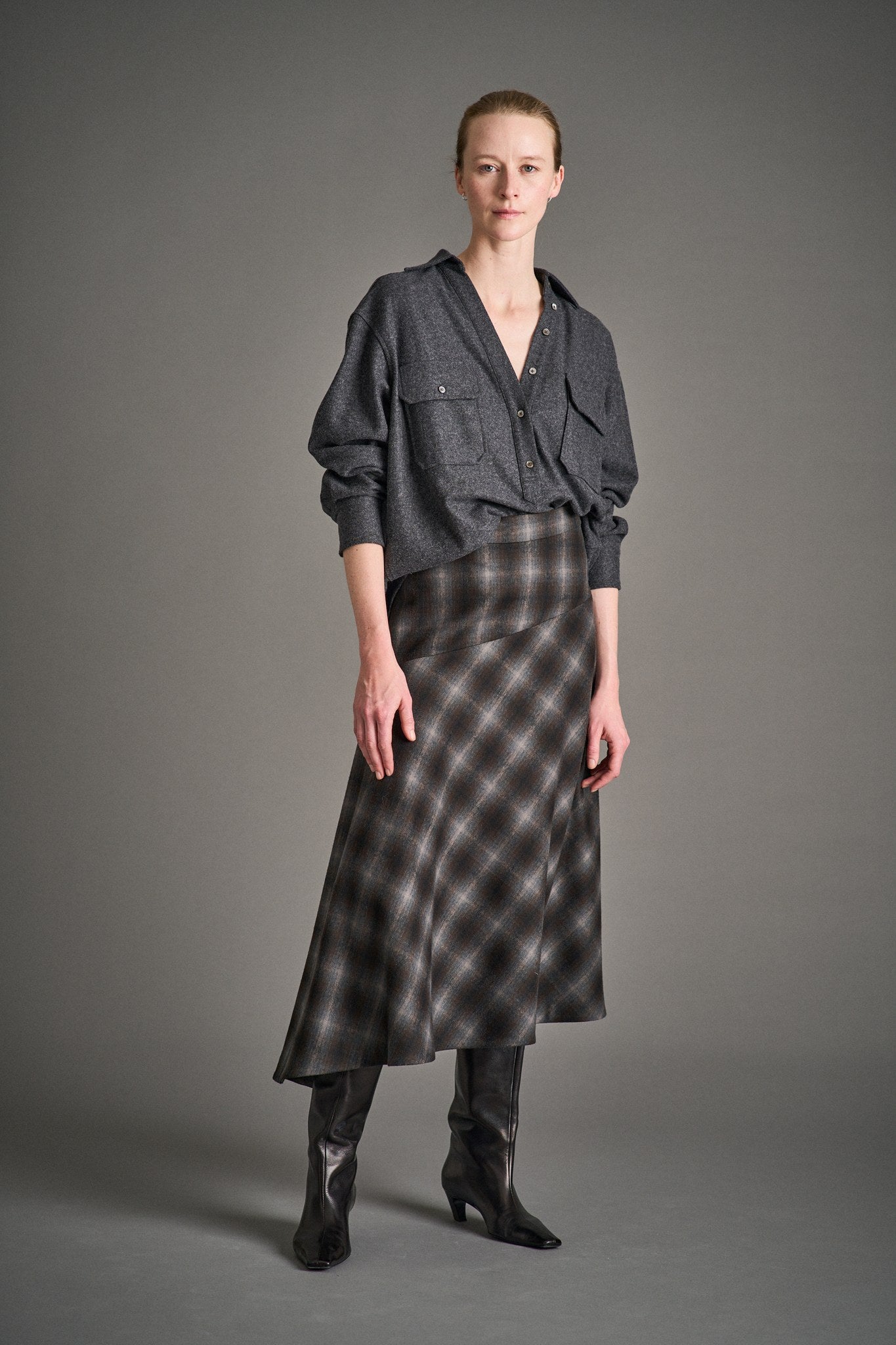 Vera Skirt in Multi - KULSON FA26