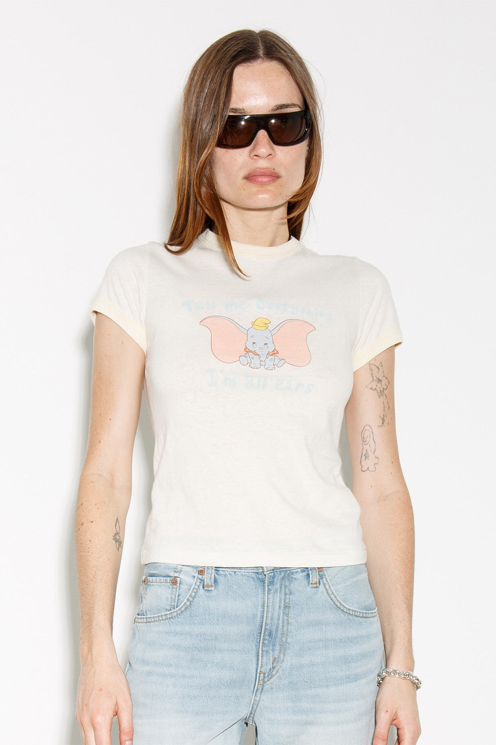 60S Slim Ringer Tee Dumbo