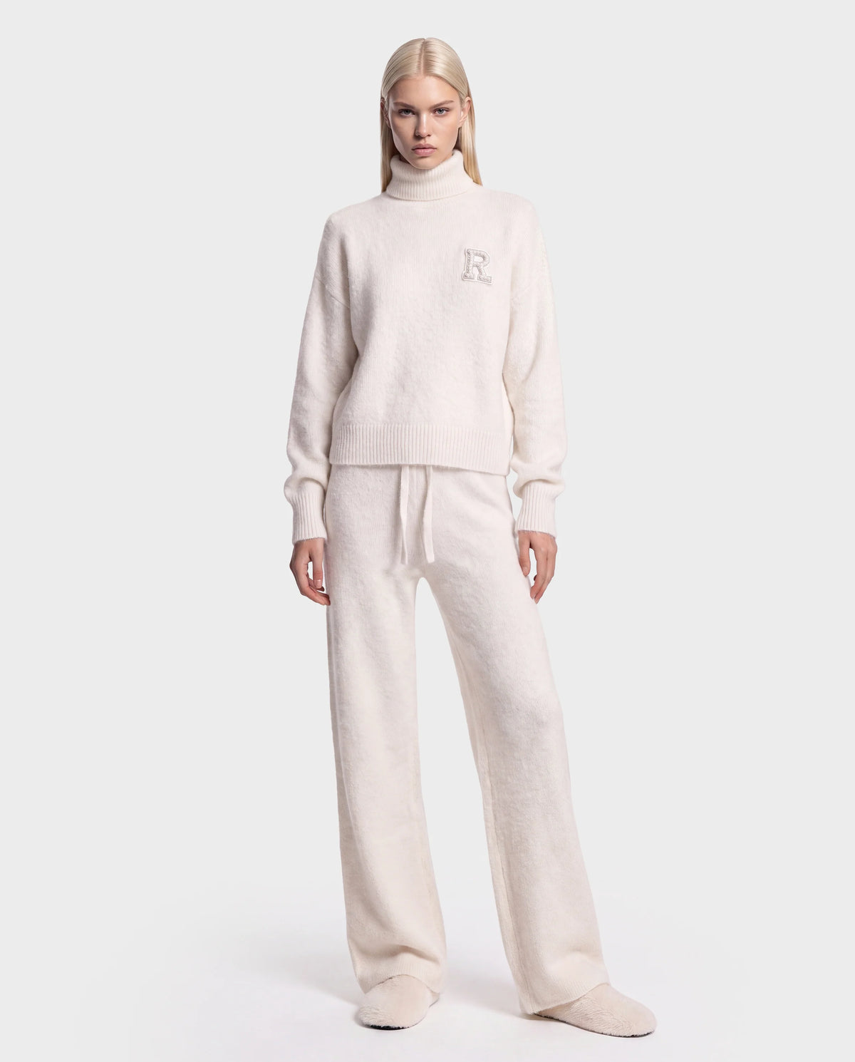Alisya Textured Turtleneck