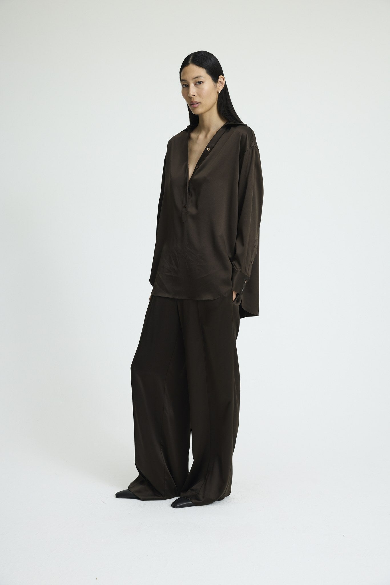 Emory Shirt in Bark - KULSON FA26