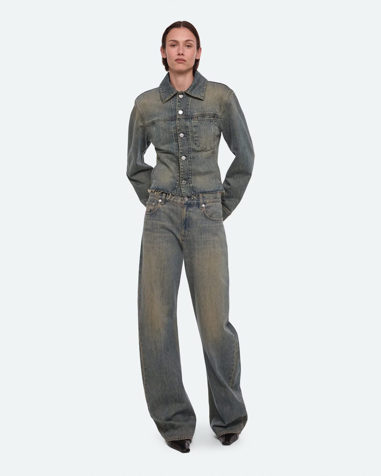 Relaxed Bootcut Jeans