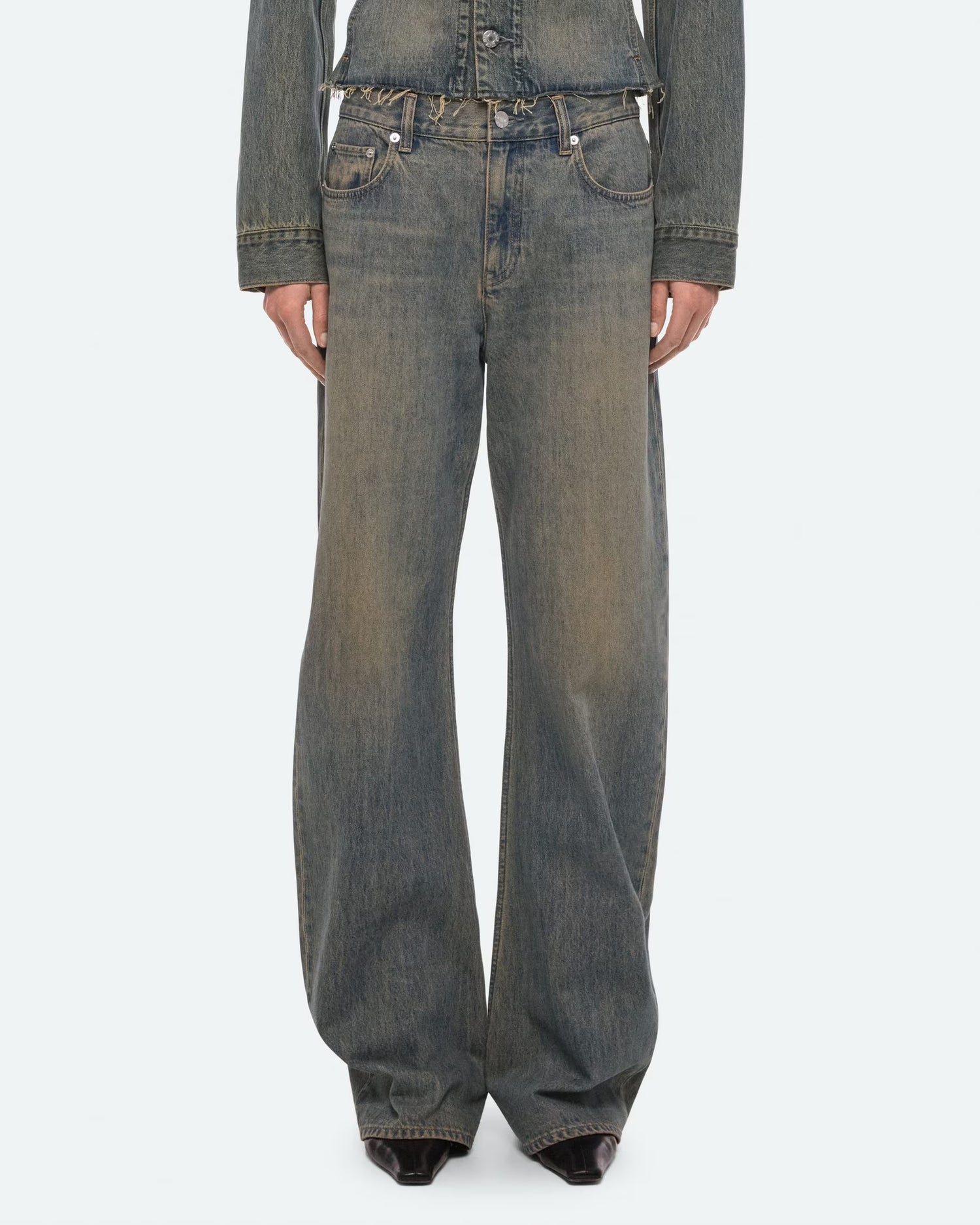 Relaxed Bootcut Jeans