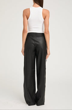 BAGGY ATHLETIC STRIPE SWEATPANTS