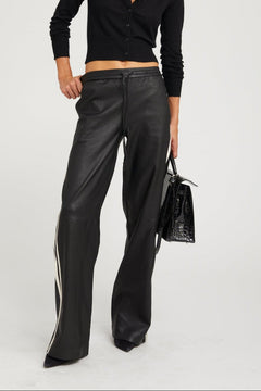 BAGGY ATHLETIC STRIPE SWEATPANTS